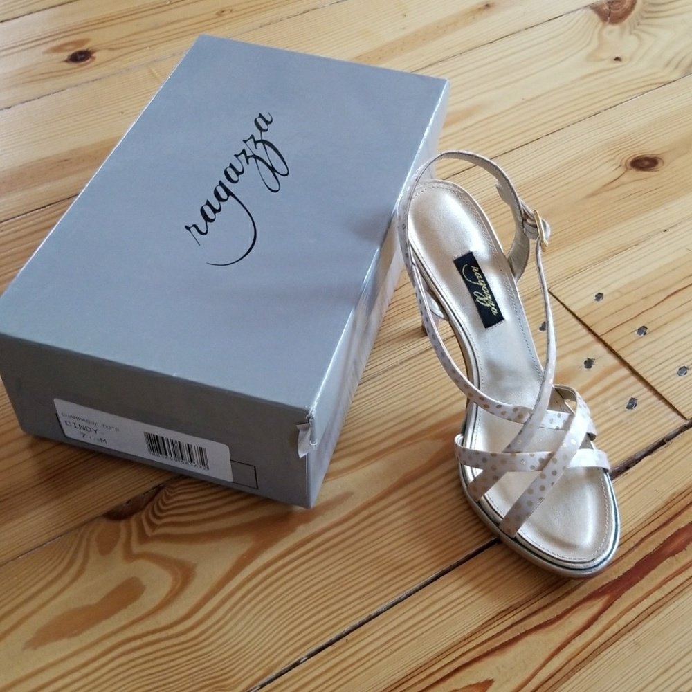 Ragazza Cindy 7.5M Champagne Dots New